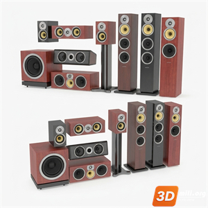 Audio tech 3D Models